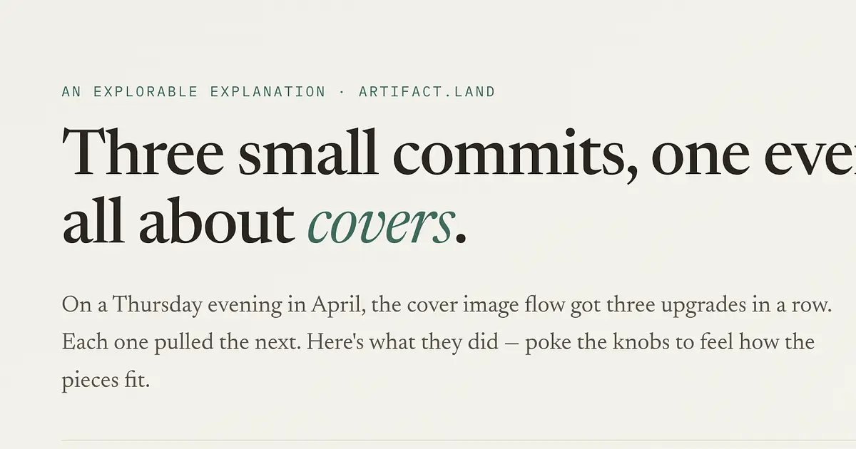 Cover for Cover Image Commits